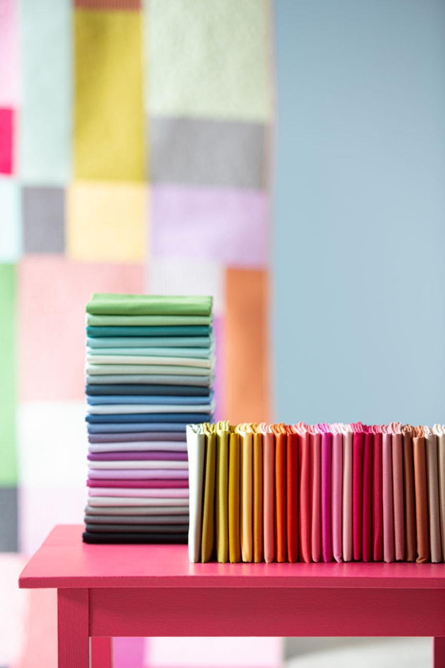 Tilda - Fat Quarter Bundle - Solids - Blue